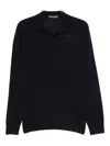 Corneliani Wool Sweater In Blue