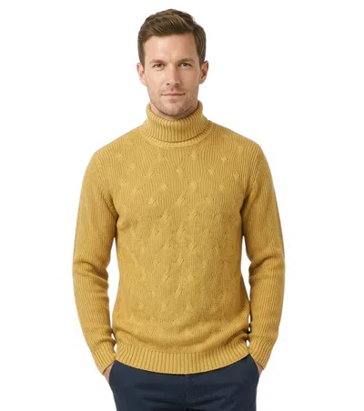 Corneliani Yellow Tuttle Neck Sweater