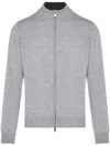 Corneliani Men's Full-zip Track Jacket In Grau