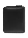 Corneliani Zip-around Bifold Wallet In Black
