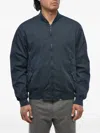 Corneliani Zip-up Bomber Jacket In Blue