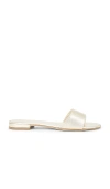 Cornetti Cannucce Sandal In Metallic Gold