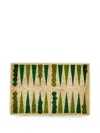 Coro Cora Backgammon Woven Board Game In Multi