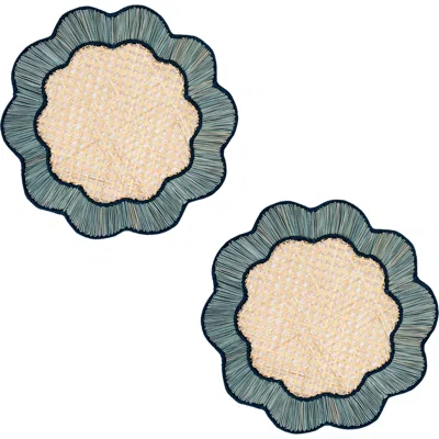 Coro Cora Breezy Placemat In Blue