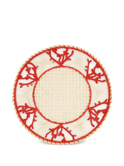 Coro Cora Coral Placemat In White