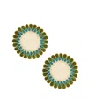 Coro Cora Drops Placemat - Set Of 2 In Multi