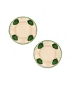 Coro Cora Leaves 3d Placemat In Multi