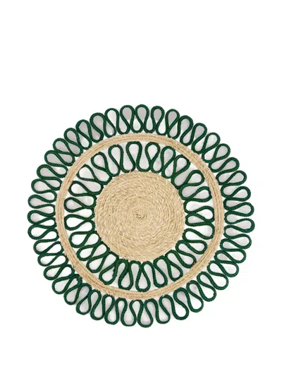 Coro Cora Magnolia Dos Placemat In Green