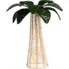 Coro Cora Palm Tree Candle Holder In Multi