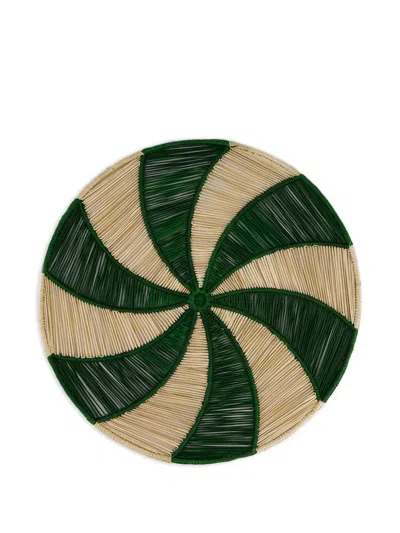 Coro Cora Peppermint Placemat In Green