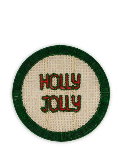 Coro Cora Round Placemat In Neutral