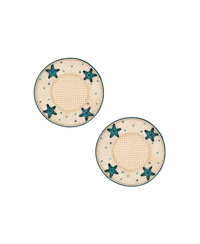 CORO CORA STARFISH 3D PLACEMAT - SET OF 2