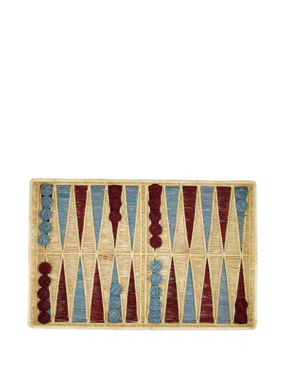 Coro Cora Triangular Backgammon Board Game In Multi