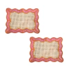 Coro Cora Wavy Rectangular Placemat In Pink
