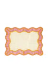 Coro Cora Wavy Rectangular Placemat In Multi