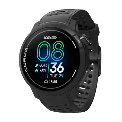 Coros Pace Pro Gps Silicone Watch Black