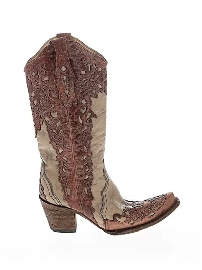 Pre-owned Corral Boots Boots In Brown