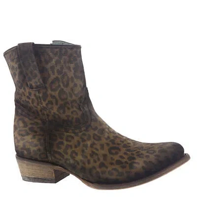 Pre-owned Corral Boots Corral C3627 Women's Boot In Leopard