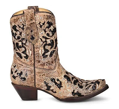 Pre-owned Corral Boots Corral Womens Cowboy Boots In Not Available