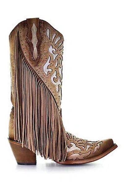 Pre-owned Corral Boots Corral Womens Cowboy Boots In Not Available