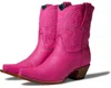 Corral Boots Corral Z5137 Western Boots Fuchsia Leather Embroidered Snip Toe Zogg237 In Multi