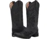 Corral Boots L5464 Women's Us Black Embroidery Square Toe Western Zogg1661 In Black