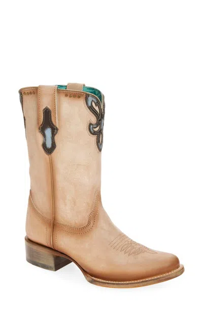 Corral Embroidered Overlay Western Boot In Multi