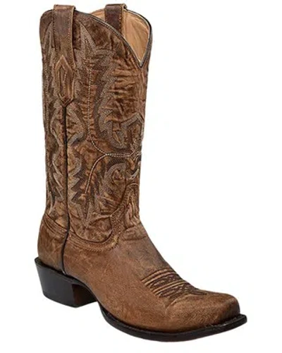 Pre-owned Corral Men's Western Boot - Square Toe - A4546 In Brown