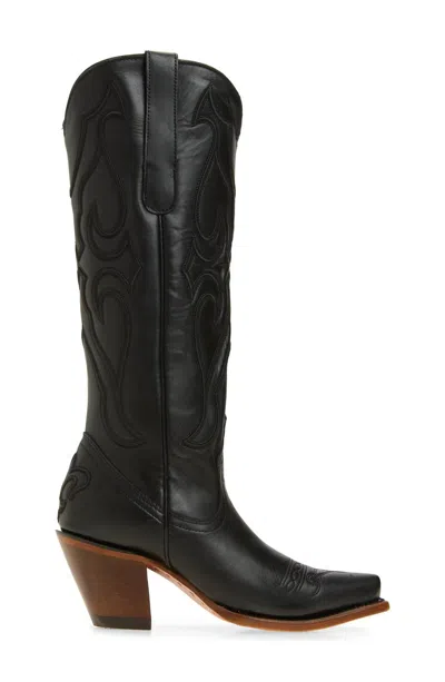 Corral Women's Knee High Western Boot In Black
