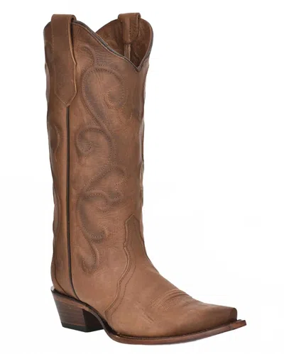 Corral Women's Sultry Embroidery Western Boots In Cinnamon In Brown
