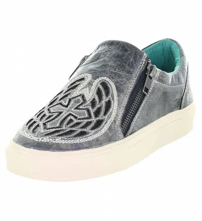 Corral Women's Wings And Cross Sneakers In Gray In Multi