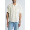 Corridor White Macro Plaid Shirt In Natural