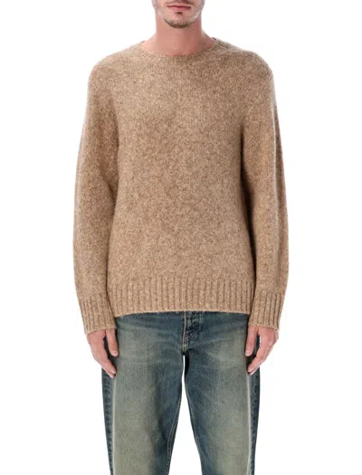 Corridor Alpaca Crewneck In Brown