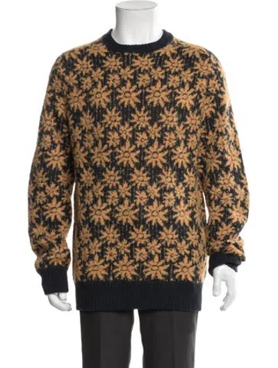 Pre-owned Corridor Alpaca Patterned Pullover In Multicolor