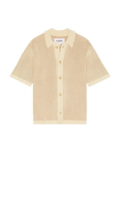 Corridor Button Down Shirt In Brown