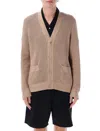 Corridor Button-down Cardigan In Beige