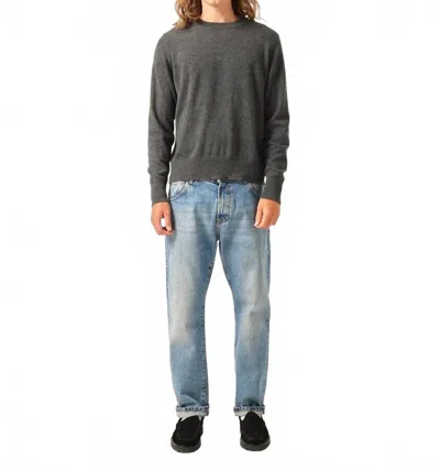 Corridor Cashmere Crewneck Sweater In Charcoal In Gray