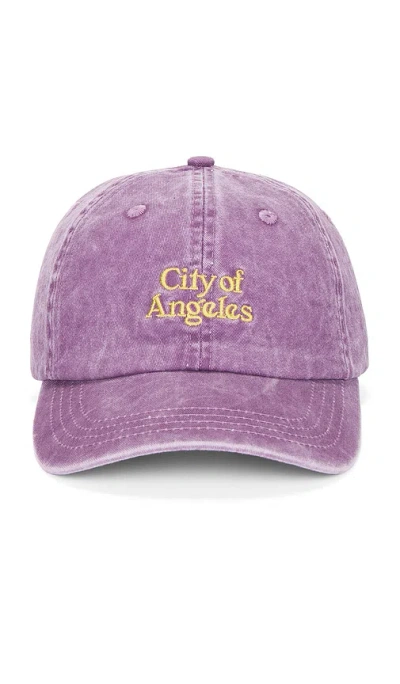 Corridor City Of Angeles Cap In Purple