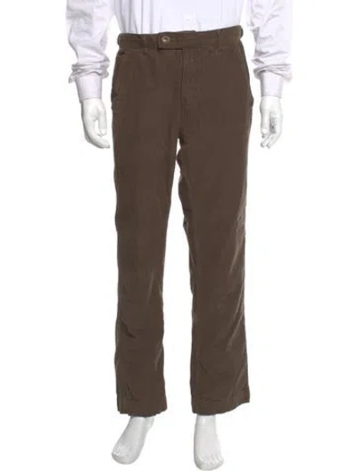 Pre-owned Corridor Corduroy Pants In Brown