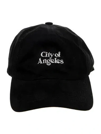 Pre-owned Corridor Cotton Embroidered Baseball Hat In Black/white