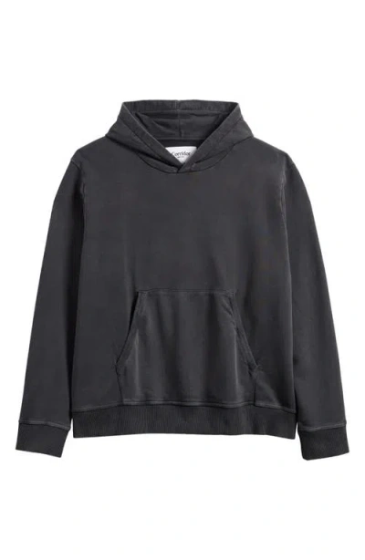 Corridor Cotton French Terry Hoodie In Black