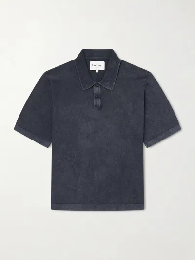 Corridor Cotton-piqué Polo Shirt In Multi