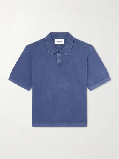 Corridor Cotton-piqué Polo Shirt In Multi