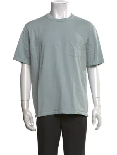 Pre-owned Corridor Crew Neck Short Sleeve T-shirt In Blue