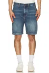 Corridor Denim Painter Short In Blue