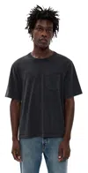 Corridor Garment-dyed Cotton-jersey T-shirt In Blue