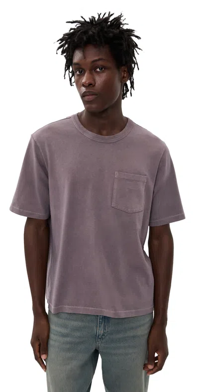 CORRIDOR GARMENT DYED TEE GREY