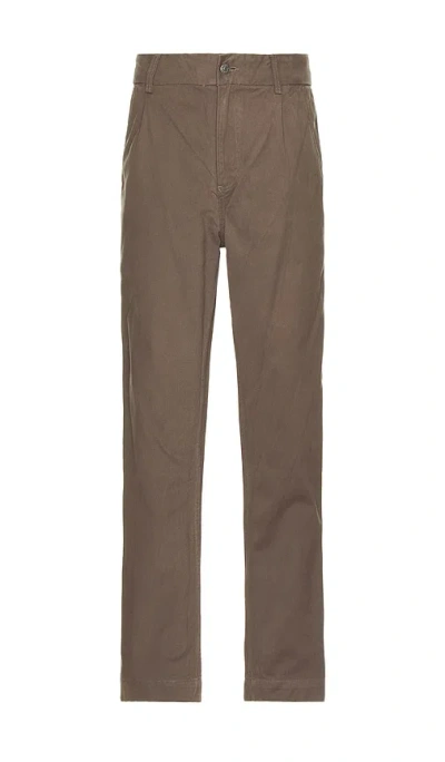 Corridor Heavy Twill Trouser In Grey