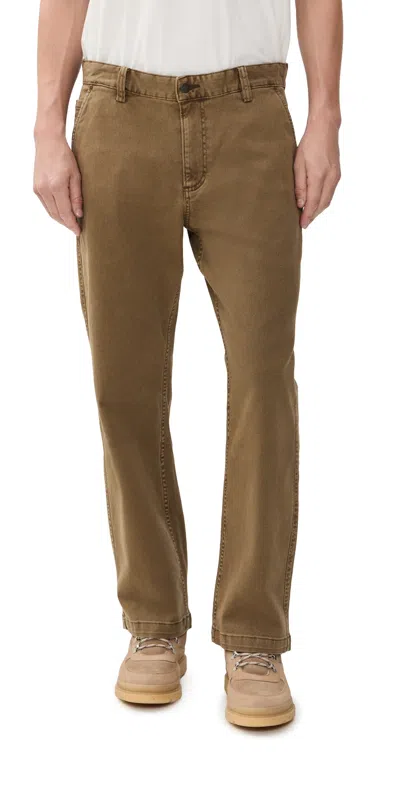Corridor Heavy Twill Trousers Brown
