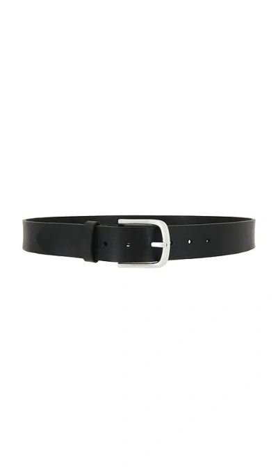 Corridor Leather Belt In Black